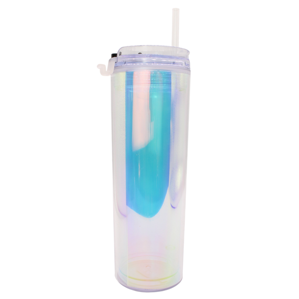 Skinny big Iridiscente - Clear