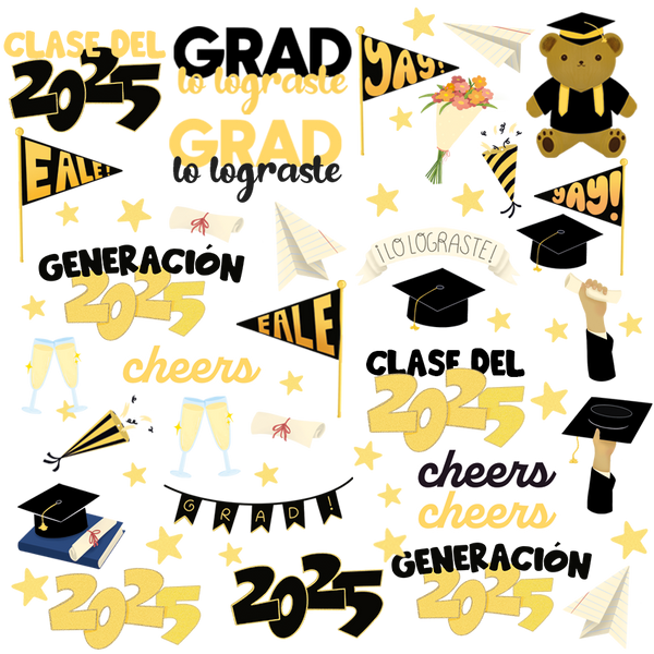 Sticker  DTF UV - GRADUACIÓN