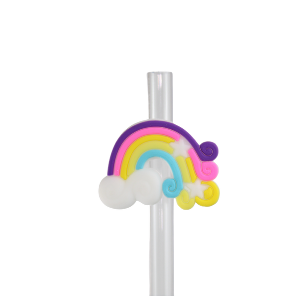 Accesorio Popote- Arcoiris 12pz